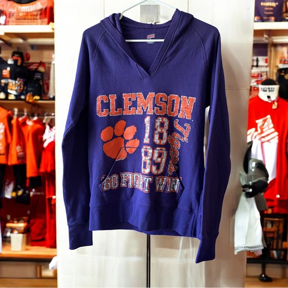 Soffe Clemson University Pullover Hoodie - Picture 6 of 6